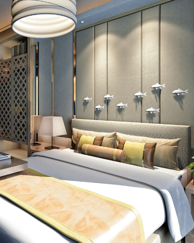 Modern luxury living room interior